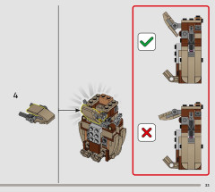 LEGO 76433 instructions page 33 – build guide