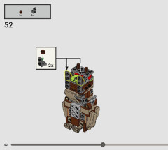 LEGO 76433 instructions page 42 – build guide
