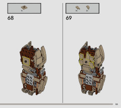 LEGO 76433 instructions page 55 – build guide