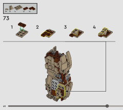 LEGO 76433 instructions page 60 – build guide