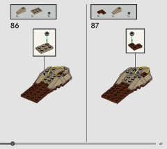 LEGO 76433 instructions page 67 – build guide