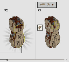 LEGO 76433 instructions page 69 – build guide