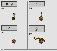 LEGO 76433 instructions page 70 – build guide