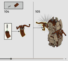 LEGO 76433 instructions page 73 – build guide