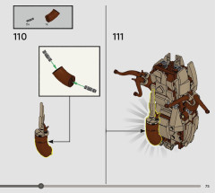 LEGO 76433 instructions page 75 – build guide