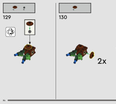 LEGO 76433 instructions page 84 – build guide