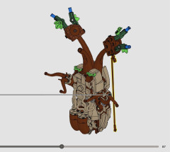 LEGO 76433 instructions page 87 – build guide