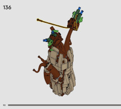 LEGO 76433 instructions page 92 – build guide