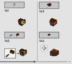 LEGO 76433 instructions page 95 – build guide