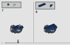 LEGO 76434 instructions page 8 – build guide
