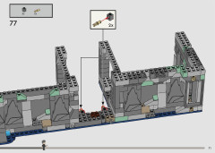 LEGO 76435 instructions page 71 – build guide