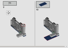 LEGO 76435 instructions page 9 – build guide