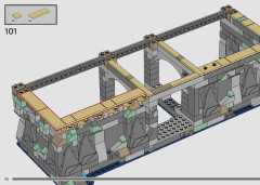 LEGO 76435 instructions page 92 – build guide