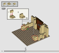 LEGO 76435 instructions page 12 – build guide