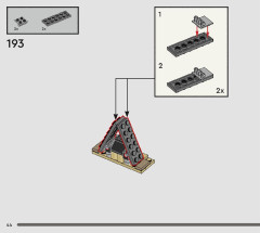 LEGO 76435 instructions page 44 – build guide
