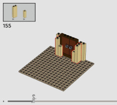 LEGO 76435 instructions page 8 – build guide