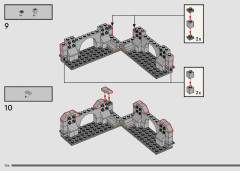 LEGO 76435 instructions page 104 – build guide
