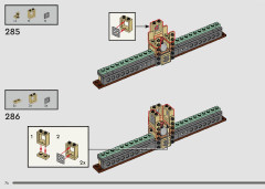 LEGO 76435 instructions page 74 – build guide