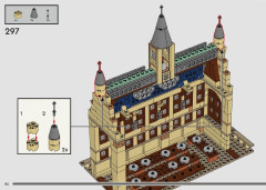 LEGO 76435 instructions page 84 – build guide