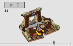 LEGO 76435 instructions page 35 – build guide