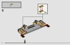 LEGO 76435 instructions page 8 – build guide