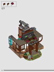 LEGO 76437 instructions page 112 – build guide