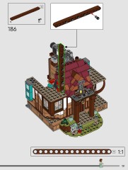 LEGO 76437 instructions page 121 – build guide