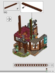 LEGO 76437 instructions page 125 – build guide