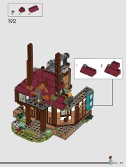 LEGO 76437 instructions page 127 – build guide