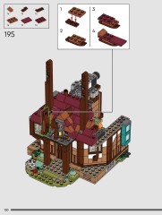 LEGO 76437 instructions page 130 – build guide
