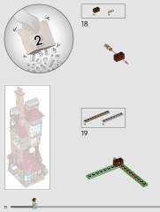LEGO 76437 instructions page 22 – build guide