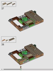 LEGO 76437 instructions page 34 – build guide