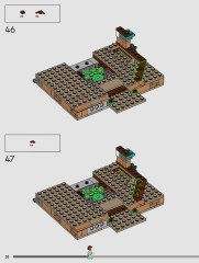 LEGO 76437 instructions page 38 – build guide