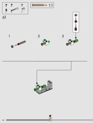 LEGO 76437 instructions page 44 – build guide