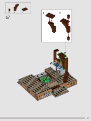 LEGO 76437 instructions page 47 – build guide