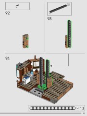 LEGO 76437 instructions page 57 – build guide
