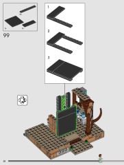 LEGO 76437 instructions page 62 – build guide