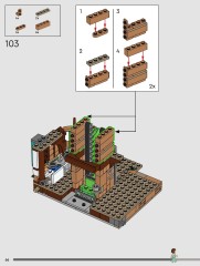 LEGO 76437 instructions page 66 – build guide