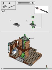 LEGO 76437 instructions page 68 – build guide