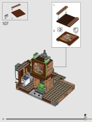 LEGO 76437 instructions page 70 – build guide