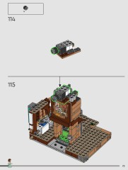 LEGO 76437 instructions page 73 – build guide