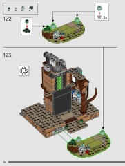 LEGO 76437 instructions page 76 – build guide