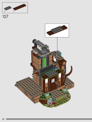 LEGO 76437 instructions page 80 – build guide