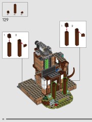 LEGO 76437 instructions page 82 – build guide