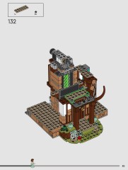 LEGO 76437 instructions page 85 – build guide