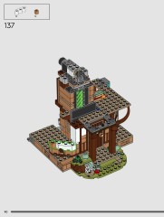 LEGO 76437 instructions page 90 – build guide