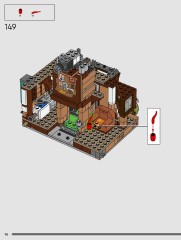 LEGO 76437 instructions page 96 – build guide