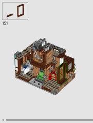 LEGO 76437 instructions page 98 – build guide