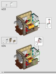 LEGO 76437 instructions page 122 – build guide