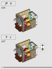 LEGO 76437 instructions page 124 – build guide